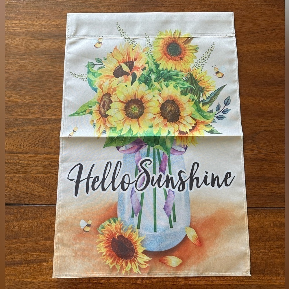 Double Sided Small Garden Flag